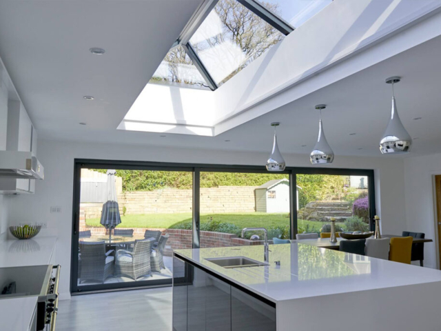 kitchen extension roof light