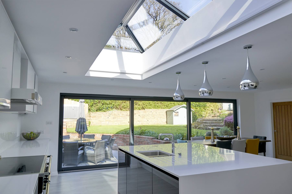 house kitchen roof light